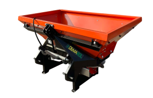 Rozsiewacz do nawozu dwutalerzowy siewka 400L-1200L DEMAROL HYDRAULIKA PLANDEKA 